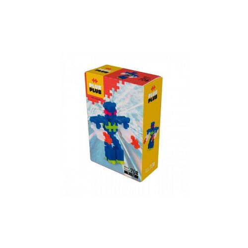 Plus Plus Box Mini Neon Robot 70 Pcs