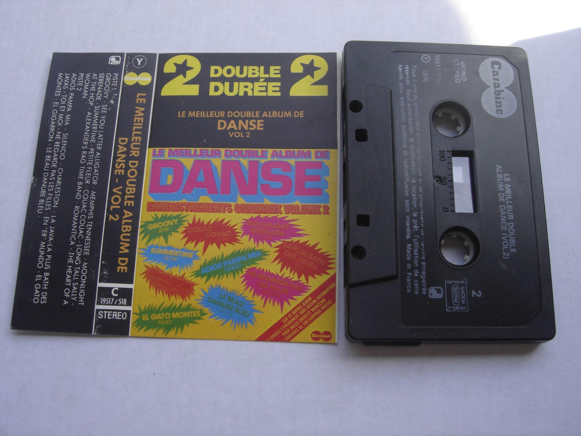 cassette audio! le meilleur double album de danse vol.2