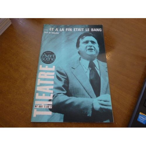 ... Et A La Fin Etait Le Bang René De Obaldia
