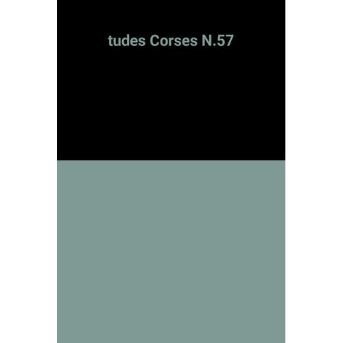 Tudes Corses N.57