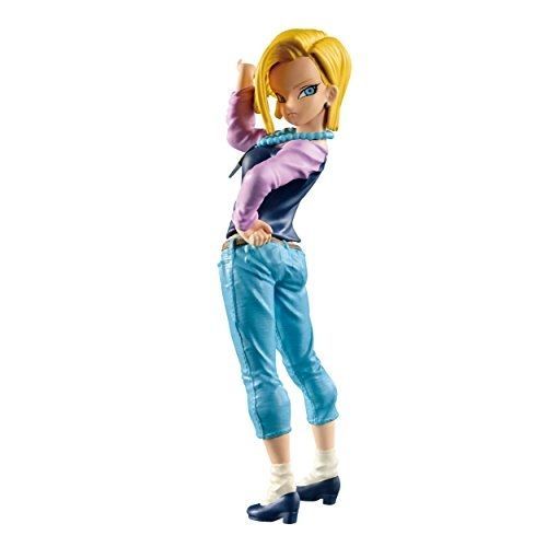 Banpresto Dragon Ball Super Android 18 Figure, Scultures Big Budoukai 6, Volume 1
