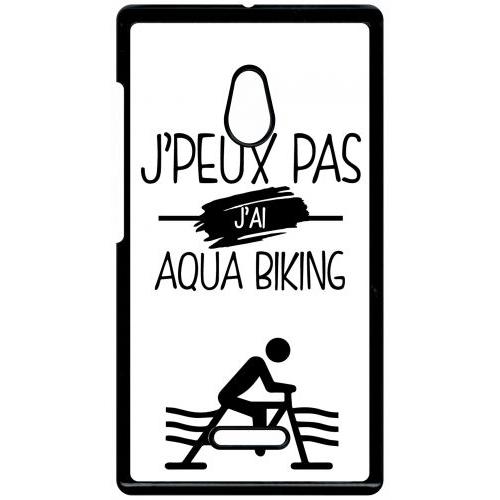 Coque Xperia Xa1 - J Peux Pas J Ai Aqua Biking 1 - Noir