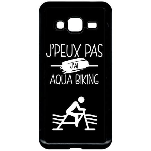 Coque Galaxy J3 (2016) - J Peux Pas J Ai Aqua Biking 2 - Noir