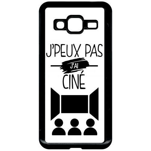 Coque Galaxy J3 (2016) - J Peux Pas J Ai Cin 1 - Noir