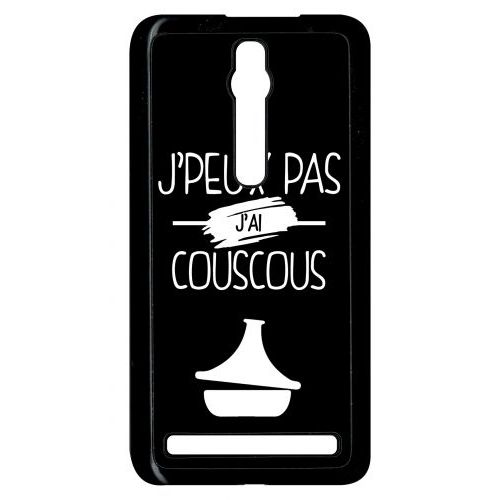 Coque Asus Zenfone 2 Ze551ml - J Peux Pas J Ai Couscous 2 - Noir