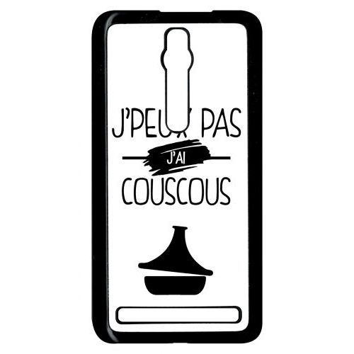 Coque Asus Zenfone 2 Ze551ml - J Peux Pas J Ai Couscous 1 - Noir