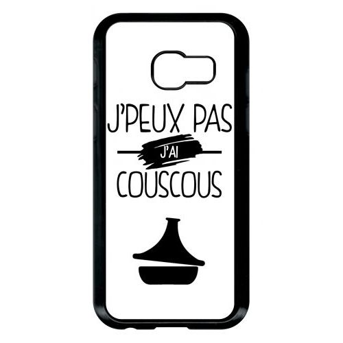 Coque Galaxy A3 (2017) - J Peux Pas J Ai Couscous 1 - Noir