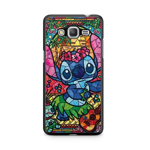 Coque Pour Samsung Galaxy Grand Prime Personnages Disney Mozaique Vitrail Belle Et La Bete Cendrillon Clochette Stitch Ref 1652