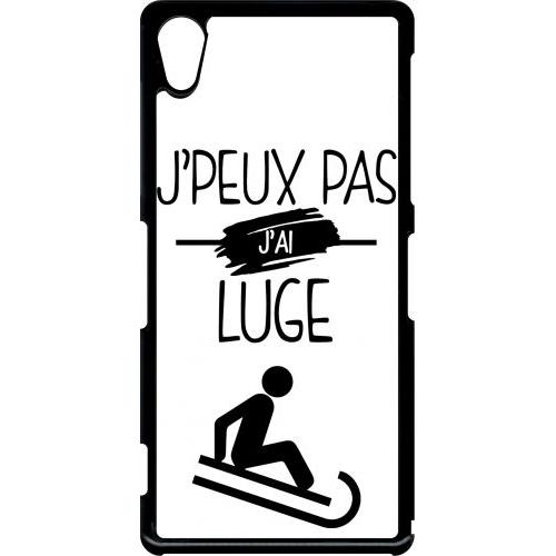 Coque Xperia Z2 - J Peux Pas J Ai Luge 1 - Noir