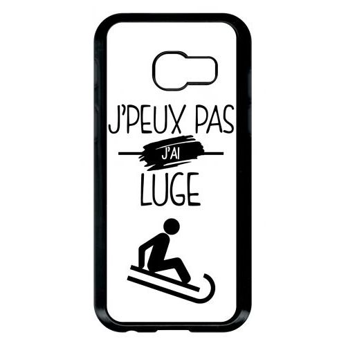 Coque Galaxy A3 (2017) - J Peux Pas J Ai Luge 1 - Noir