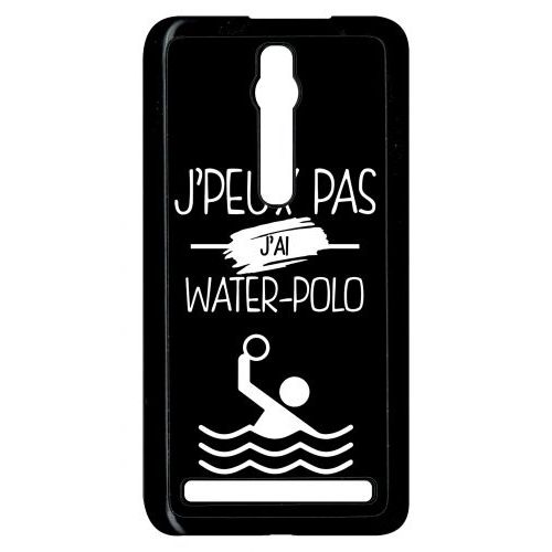 Coque Asus Zenfone 2 Ze551ml - J Peux Pas J Ai Water Polo 2 - Noir