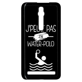 Coque Asus Zenfone 2 Ze551ml - J Peux Pas J Ai Water Polo 2 - Noir
