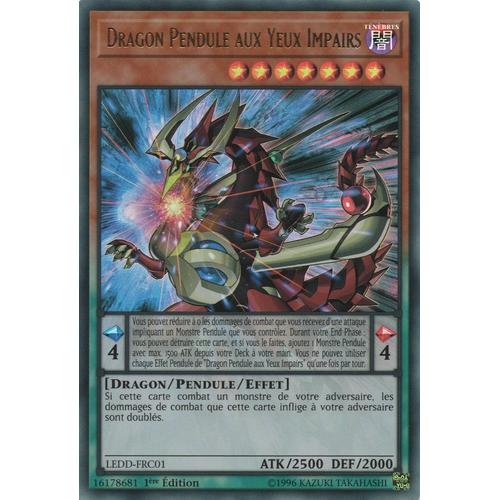 Yu-Gi-Oh! - Ledd-Frc01 - Dragon Pendule Aux Yeux Impairs - Commune