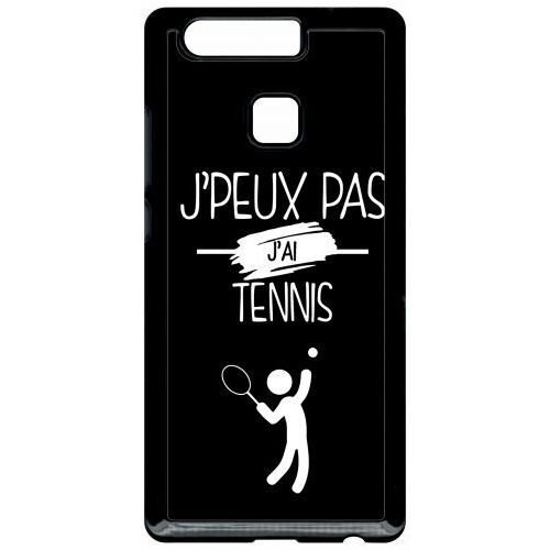 Coque Huawei Ascend P9 - J Peux Pas J Ai Tennis 2 - Noir