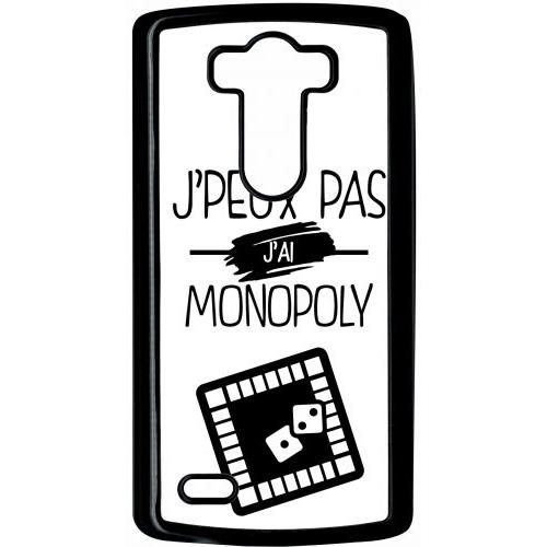 Coque Lg G3 - J Peux Pas J Ai Monopoly 1 - Noir