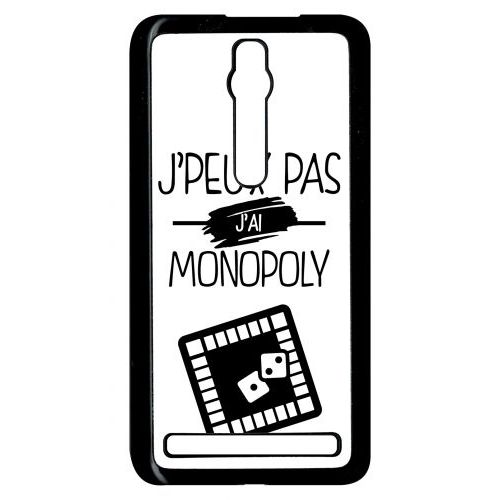 Coque Asus Zenfone 2 Ze551ml - J Peux Pas J Ai Monopoly 1 - Noir