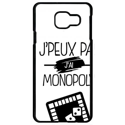 Coque Galaxy A9 (2016) - J Peux Pas J Ai Monopoly 1 - Noir