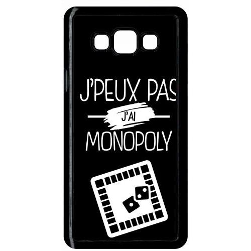 Coque Galaxy A7 (2015) - J Peux Pas J Ai Monopoly 2 - Noir