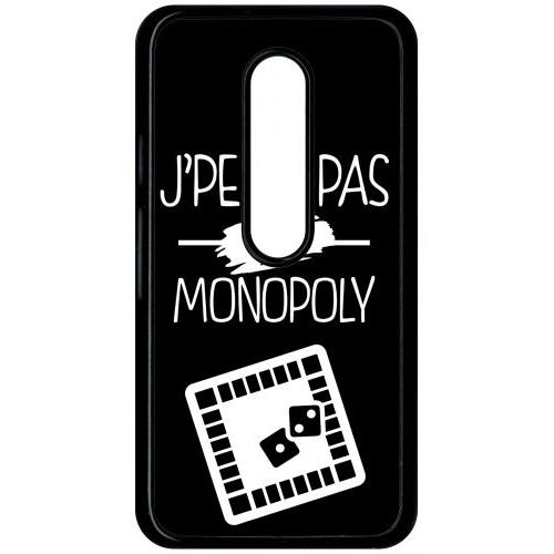 Coque Motorola Moto G (3rd Gen) - J Peux Pas J Ai Monopoly 2 - Noir