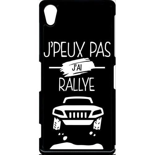 Coque Xperia Z2 - J Peux Pas J Ai Rallye 2 - Noir