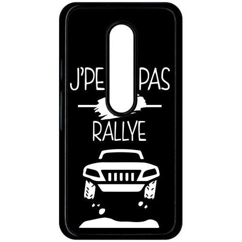 Coque Motorola Moto G (3rd Gen) - J Peux Pas J Ai Rallye 2 - Noir