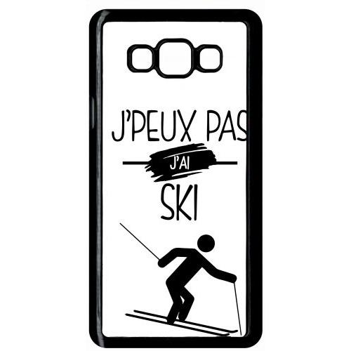 Coque Galaxy A7 (2015) - J Peux Pas J Ai Ski 1 - Noir