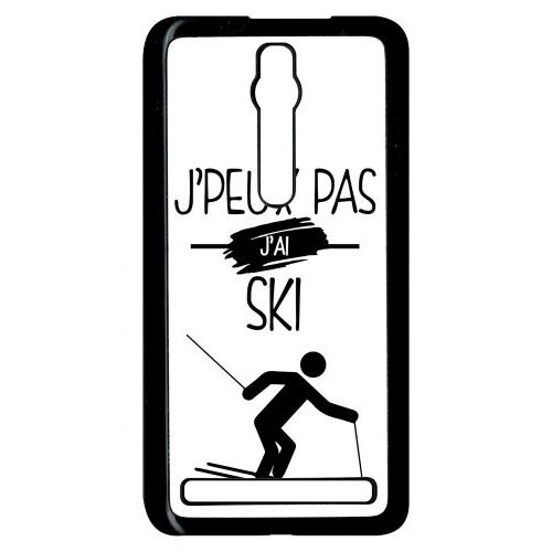 Coque Asus Zenfone 2 Ze551ml - J Peux Pas J Ai Ski 1 - Noir