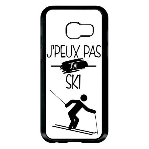 Coque Galaxy A3 (2017) - J Peux Pas J Ai Ski 1 - Noir