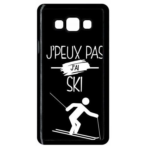 Coque Galaxy A7 (2015) - J Peux Pas J Ai Ski 2 - Noir