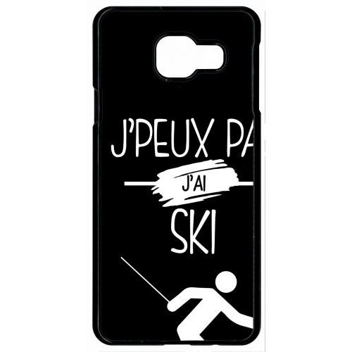 Coque Galaxy A9 (2016) - J Peux Pas J Ai Ski 2 - Noir