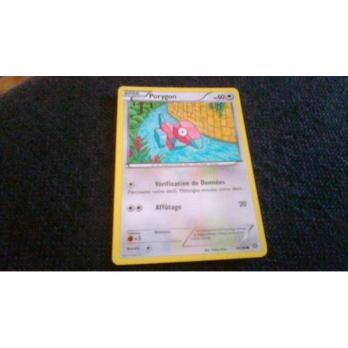 Carte Pokémon Porygon - 60 Pv - Xy Origines Antiques 64/98 Neuve - Fr