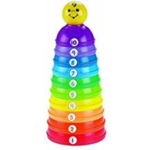 Fisher Price K7166 Stack & Roll Cups Toy