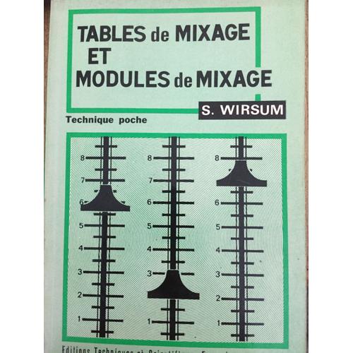 Table Et Modules De Mixage   de S 