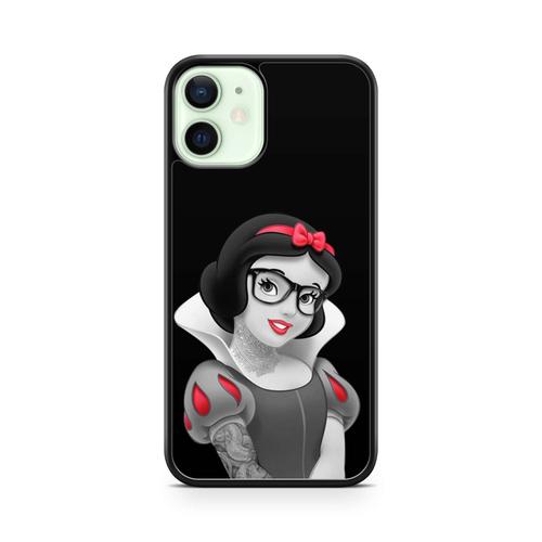 Coque Pour Iphone 15 Pro Silicone Tpu Princesse Disney Funny Tatouée Rock Punk Ariel Alice White Snow Case Blanche Neige Ref 3325