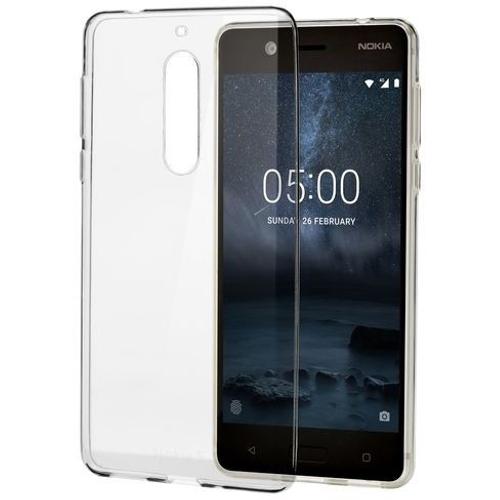 Nokia Slim Crystal Case Cc-102 - Coque De Protection Pour Téléphone Portable - Polyuréthanne Thermoplastique (Tpu) - Transparent - Pour Nokia 5
