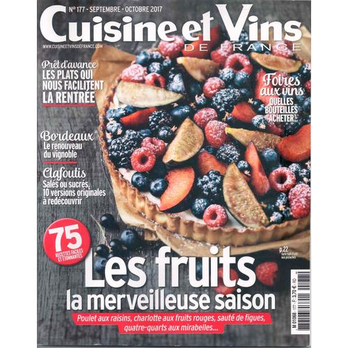 Cuisine Et Vins De France 177 