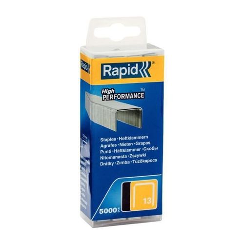 RAPID Agrafes galvanisées - Fil fin - N°13/10 mm