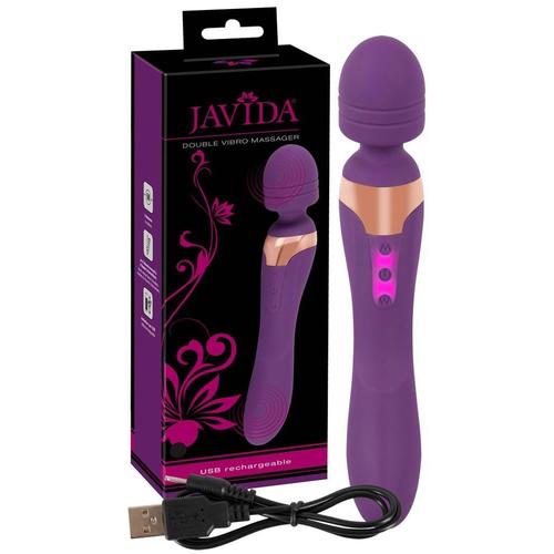 Vibromasseur Rechargeable Javida Double