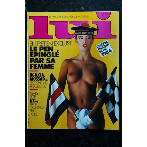 Lui 264 Pierette Le Pen Charme Byron Newman Christophe Mourthe Photography Nudes