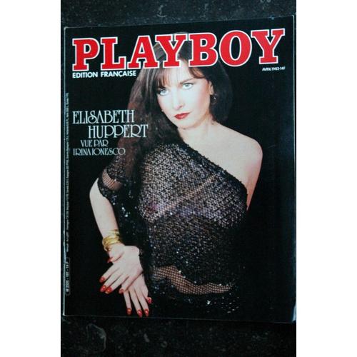 Playboy 101 Elisabeth Huppert Par Irina Ionesco Mariel Hemingway Nues Erotisme