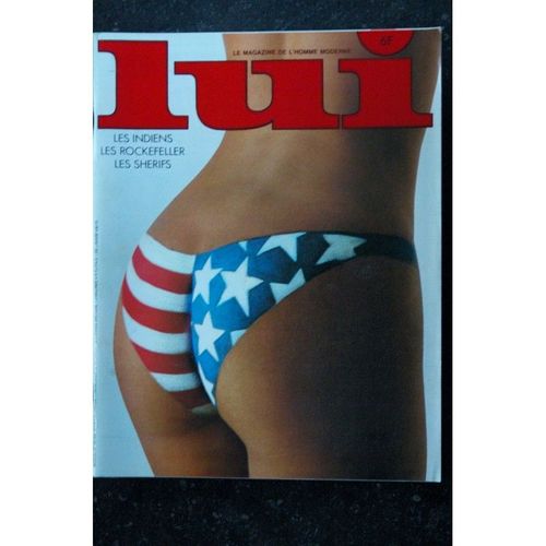 Lui 160 Mai 1977 Interview Pierre Salinger Marx Brothers Sioux Musee Schlumpf Pin-Up Aslan