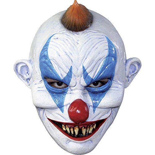  Masque Integral  Clown Terrifiant En Latex Adulte 
