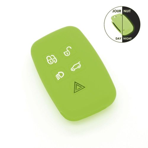 Housse De Clé En Silicone Pour Land Rover Range Rover Sport Evoque Phosphorescent