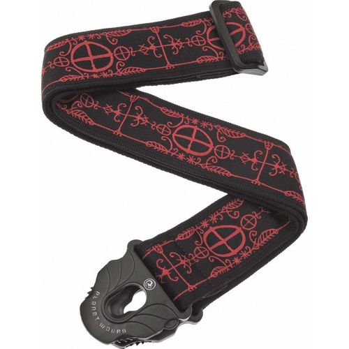 Planet Waves 50pla12 Voodoo - Sangle Guitare En Nylon 5cm Attaches Planet Lock