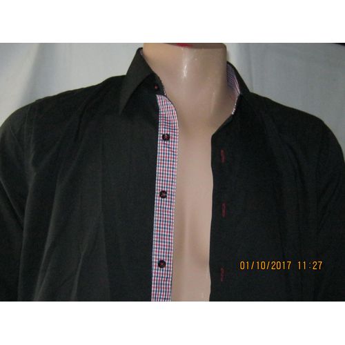Chemise Inconnu Polyester L Rouge Italienne