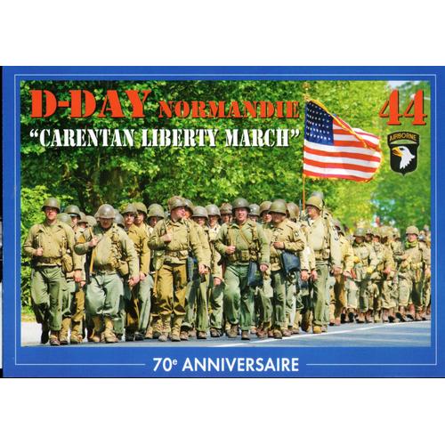 Ww2 - Magnet - D-Day Normandie 44 - Carentan Liberty March 