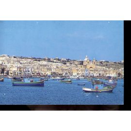 Carte Postale De Marsaxlokk  (Marte)  Village De Pêcheurs