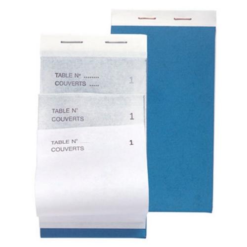 Exacompta Lot De 3 Blocs Maitre D¿Hotel 50 Feuillets 85x150 Mm 50/2 Autocopiant