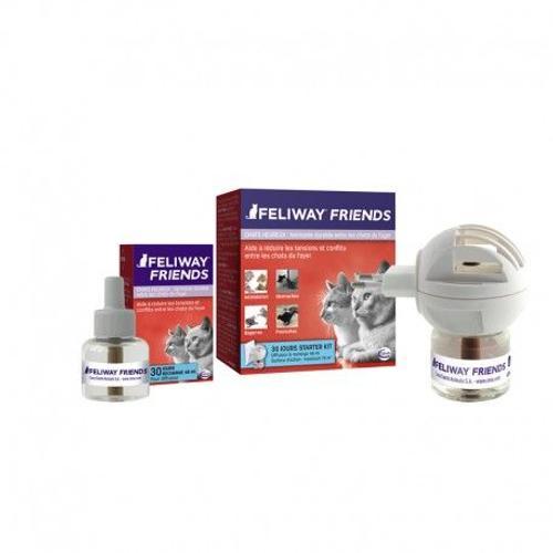 Feliway Friends - 3 Recharges (48ml) Pour Diffuseur
