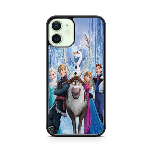 Coque Pour Iphone 11 Pro Max Reine Des Neiges Princesse Hiver Noel Olaf Frozen Disney Elsa Anna Ref 211